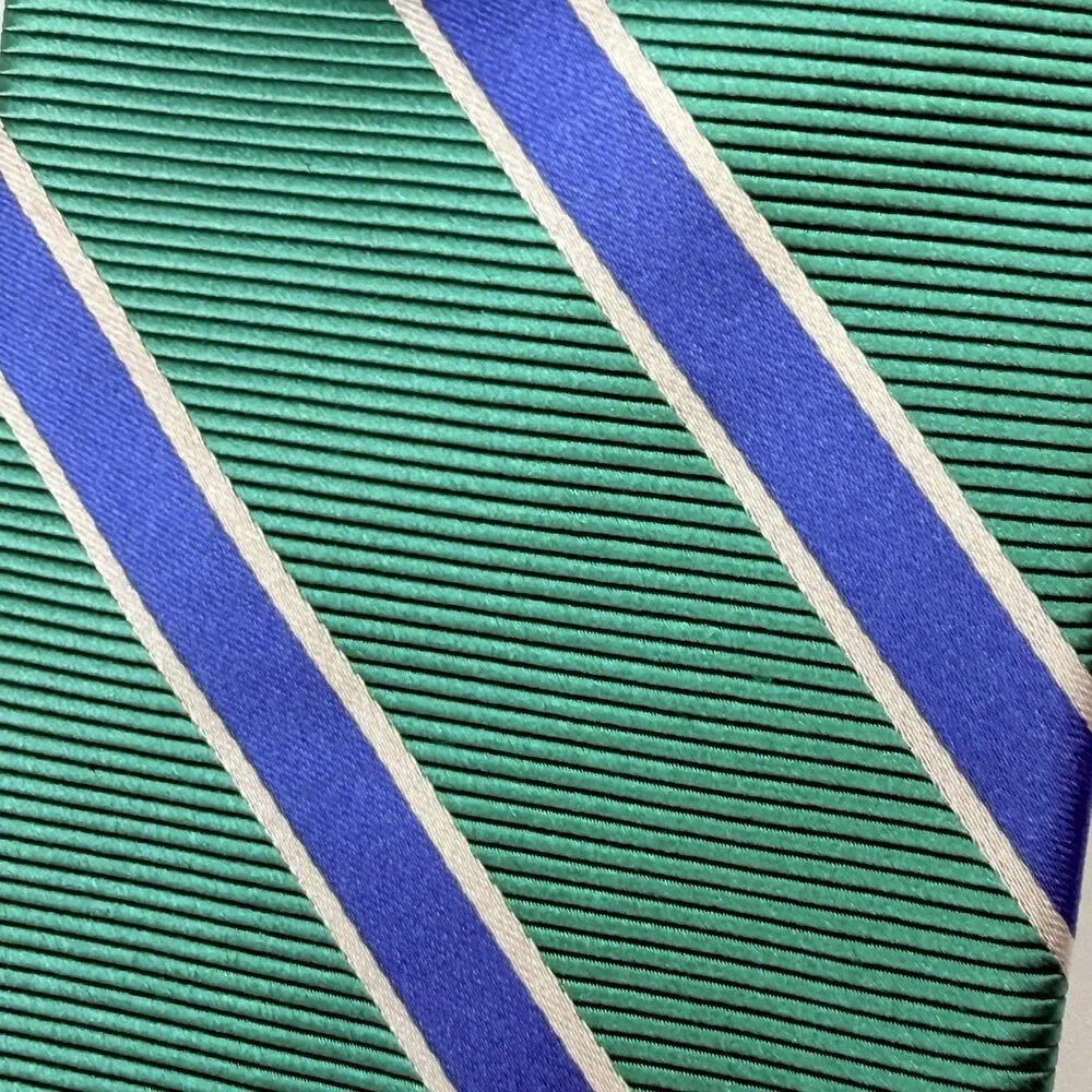 346 Brooks Brothers Classic Stripped 100% Neck Tie
